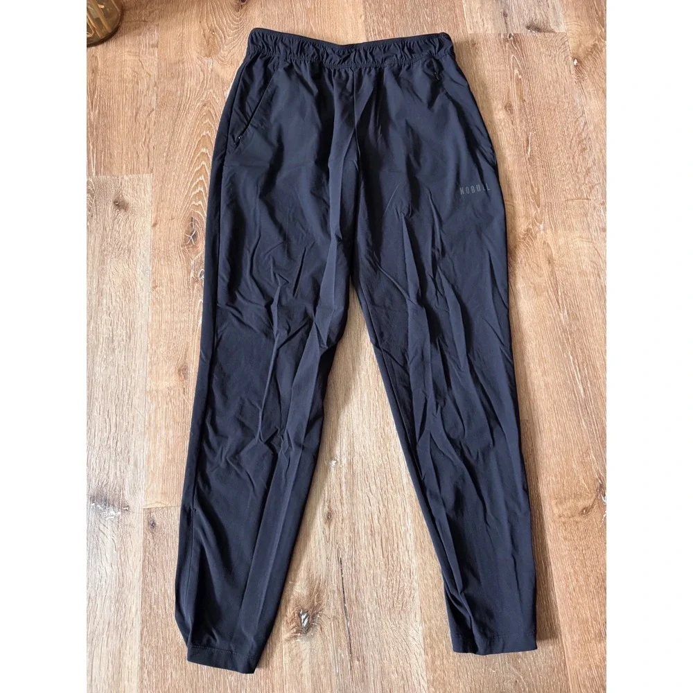 Nobull Black Womens Lightweight Jogger Pants Size S